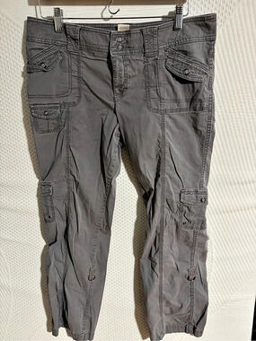 Sonoma Life + Style Cargo Pants Cargo Pants Gray Size 14W Like New